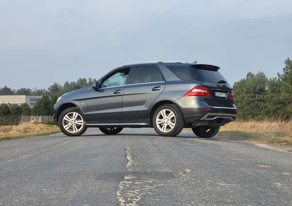 dolnośląskie Mercedes-Benz ML cena 93500 przebieg: 53800, rok produkcji 2012 z Blachownia